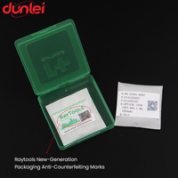 Fenêtres de protection Raytools originales 27,9x4,1 mm, nouveau pack avec étiquette anti-contrefaçon, lentille de protection pour tête de découpe laser Raytools