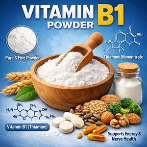 Compléments alimentaires 67-03-8 Chlorhydrate de <span class=keywords><strong>thiamine</strong></span> HCl Vitamine <span class=keywords><strong>B1</strong></span> - Product Image 4