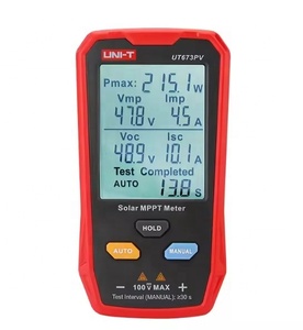 เครื่องวัดพลังงานแสงอาทิตย์ MPPT รุ่น UT673PV เครื่องทดสอบโมดูล PV กำลังสูงแบบพกพา - Product Image 2