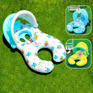 Bán chạy nhất PVC hồ bơi nổi cho người lớn và trẻ em có thể gập lại với chỗ ngồi và tán cho bé bơi vòng <span class=keywords><strong>Inflatable</strong></span> Nhẫn - Product Image 1