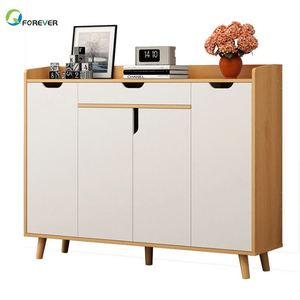 Zapatero moderno simple con <span class=keywords><strong>madera</strong></span> maciza <span class=keywords><strong>MDF</strong></span> para el hogar, sala de estar, dormitorio, almacén al aire libre, uso en gimnasio - Product Image 5