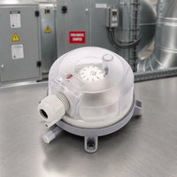 Pressostat différentiel, manomètre micro-différentiel pour l'air, manomètre de débit de gaz, ventilation incendie