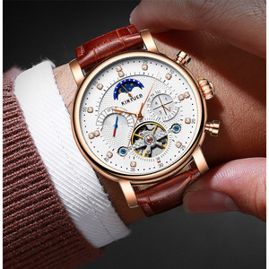 Custom Logo <b>Skeleton</b> Men's Luxury Sports/Business Daily Wristwatch with Japan NH70 Movement <b>Automatic</b> Mechanical <b>Watch</b> - Product Image 6