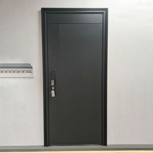 Portes d'entrée sans clé en alliage d'aluminium SAMEKOM modernes, isolation thermique, garantie 5 ans pour hôtels, bureaux commerciaux, accès fini - Product Image 4