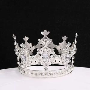 Venta caliente Mini Crown Cake Topper <span class=keywords><strong>para</strong></span> Happy Birthday Crown Cake Topper <span class=keywords><strong>para</strong></span> bebés niños - Product Image 5