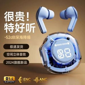 Nuevos Auriculares Deportivos de Acero Inoxidable con Pantalla Digital, Ligeros, de Alta Gama, Transparentes, de Segunda Generación - Product Image 2