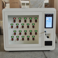 Gabinete Inteligente para Llaves con Pantalla Táctil RFID, Sistema Electrónico de Gestión de Llaves con Huella Dactilar para Concesionarios de Automóviles, Apartamentos y Hoteles