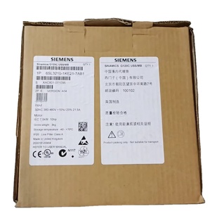 Équipement électrique Siemens d'origine neuf, convertisseur de fréquence SINAMICS G120C USS/MB 7,5KW <span class=keywords><strong>FILA</strong></span> 6SL3210-1KE21-7AB1 - Product Image 2