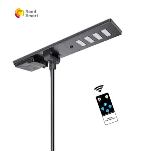 China Veiligheidslampen Led Ip65 Verlichting 12000 Lumen 100W 150W Cel Alles Op Een Split Zonne-Straatlantaarn Met Sensor