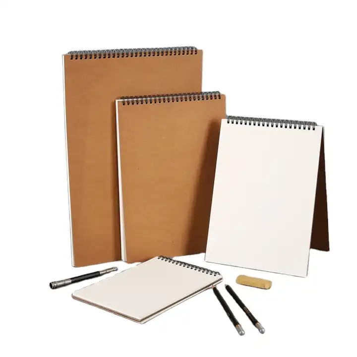 high quality eco-friendly customized spiral sketchbook