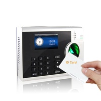 Logiciel gratuit Lecteur de carte d'identité 125KHz Système de pointage biométrique avec TCP/IP et USB RS232/485 3000T-C/ID