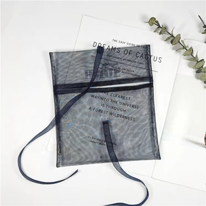 Factory Sale Custom Logo Printed Organza Pouch New Customized Organza Envelope Package <b>Clothes</b> Pouch Low Price - Product Image 3