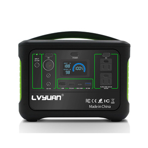 Centrale électrique portable de camping 1000W <span class=keywords><strong>500W</strong></span> 600W 3000W Générateur solaire portable hors réseau Maison d'alimentation de secours d'urgence - Product Image 2