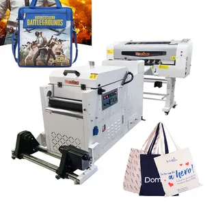 Fabriek Direct Te Koop Worldcolor A3 Dtf Film Printer Met Shaker Systeem En Luchtreiniger Voor T-Shirt Afdrukken