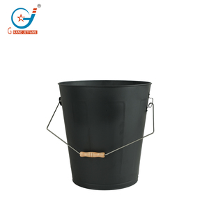 Seau à cendres en métal de 6.4 gallons vente directe ensemble d'outils de <span class=keywords><strong>cheminée</strong></span> accessoires de <span class=keywords><strong>cheminée</strong></span> revêtement en poudre pour <span class=keywords><strong>cheminée</strong></span> intérieure - Product Image 4