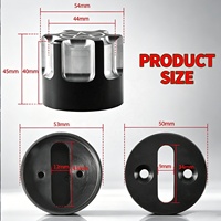 Coque de clé de moto pour porte-clé d'allumage Bombardier Spyder F3 RT RT-S RS, coque de clé, housse de clé