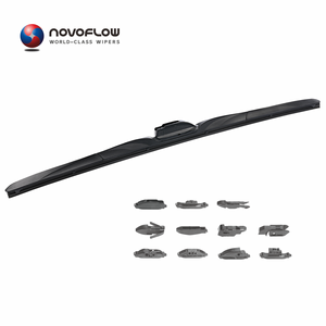 Lames d'essuie-glace hybrides NOVOFLOW NH-0805, lames d'essuie-glace multifonctions pour <span class=keywords><strong>pare</strong></span>-<span class=keywords><strong>brise</strong></span>, adaptateurs universels, 95% de compatibilité pour voitures, SUV, pick-up - Product Image 1