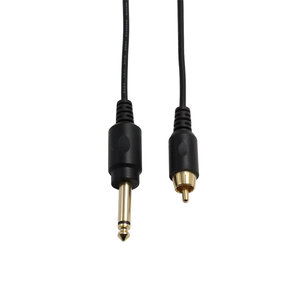 สายเคเบิล RCA ตัวผู้ ถึง 6.35 มม. ตัวผู้ สำหรับเครื่องสัก สายไฟ สายจ่ายไฟ สำหรับอุปกรณ์เครื่องสัก - Product Image 3