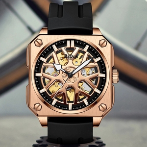 BIDEN – montre automatique de luxe pour hommes, de marque supérieure, mécanique à remontage automatique, carré, à la mode, <span class=keywords><strong>joe</strong></span> reloj biden, 0323, 2023 - Product Image 5