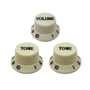 Manopole universali personalizzate per potenziometri di chitarre e bassi elettrici, cappucci per manopole di controllo volume e tono con scala graduata, accessori per strumenti - Product Image 3