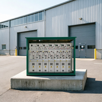 Unité de distribution d'énergie professionnelle 12 kV SIS à anneau métallique isolé, solution de réseau intelligent, entièrement scellée et sans entretien