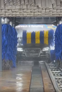 Grande Autolavaggio Elettrico a Tunnel Completamente <span class=keywords><strong>Automatico</strong></span> in Acciaio Inox Può <span class=keywords><strong>Lavare</strong></span> Molte Auto Contemporaneamente Supporto a Doppia Pista Piatta - Product Image 5