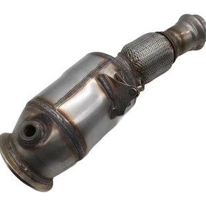 ตัวเร่งปฏิกิริยาแบบสามทางสแตนเลสใหม่ ใช้ได้กับ BMW 520L/525L/528L F18 N20 2.0T ปี 2012-2017 มาตรฐานยูโร 5 - Product Image 1