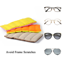 Lunettes de soleil gonflables pochette souple étanche et rembourrée antichoc, étui à lunettes souple et sac couleurs et logo personnalisés
