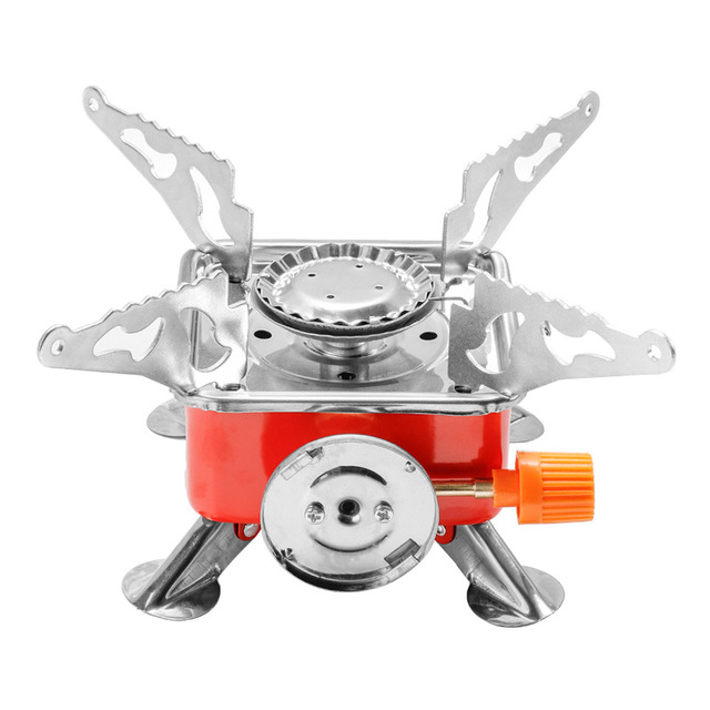 Portable Automatic Steel Butane Gas Camping Cassette Stove for Outdoor Cooking