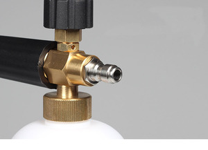 Buse réglable haute pression neige mousse Lance cuivre générateur <span class=keywords><strong>savon</strong></span> Er pour lave-auto - Product Image 6