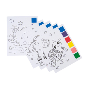 Ensemble de peinture de puzzle d'<span class=keywords><strong>aquarelle</strong></span> éducatif-jouet d'art non toxique personnalisable pour la coordination œil-main d'enfants - Product Image 3