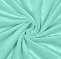 Housse de couette d'hiver rayée de couleur unie Housse de lit en peluche Drap-housse double face en polaire épaisse Housse de couette