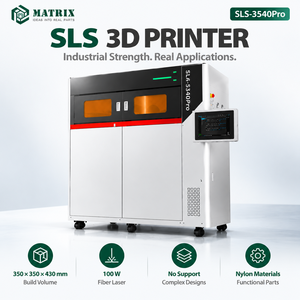 Imprimante 3D industrielle SLS haute précision avec laser à fibre de 100 W pour la fabrication rapide de prototypes - Product Image 6
