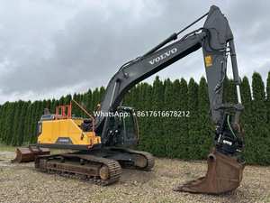 Excavatrice sur chenilles hydraulique d'occasion Volvo EC250 année 2020, modèle original Volvo EC250DL, haute qualité, très demandée - Product Image 5