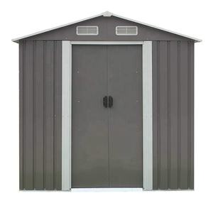 Abri de <span class=keywords><strong>jardin</strong></span> en métal imperméable préfabriqué, abri utilitaire, abri à vélos, abri à outils pour la cour, maison en tôle pour le patio et le <span class=keywords><strong>jardin</strong></span> - Product Image 1