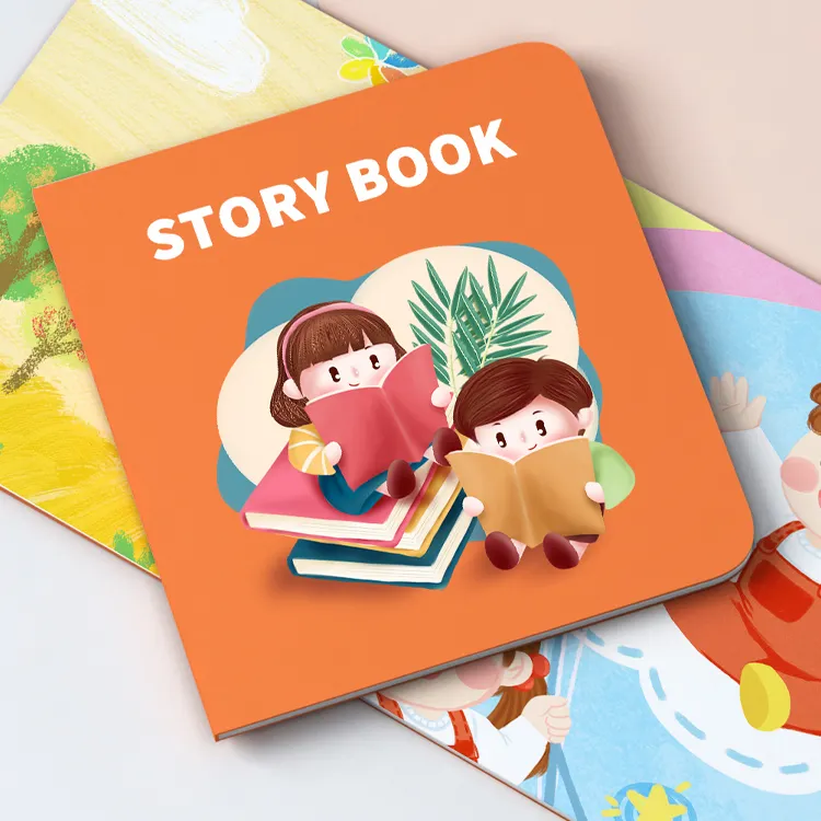 Kunden spezifische Kinder Board Buch Guangzhou Druckerei produziert hochwertige Buch Kinder