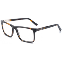 Monture de lunettes rectangulaire Elan Optical YB7309 de qualité supérieure pour hommes, monture intégrale en acétate, lunettes optiques sans peinture, respectueuses de l'environnement