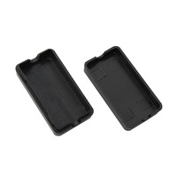 Boîtier d'adaptateurs en plastique ABS injecté 48x26x15 MM Personnalisable Noir IP54 Boîtier de jonction ISO9001 pour électronique