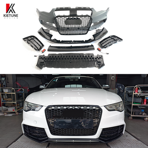 Phụ tùng ô tô <span class=keywords><strong>front</strong></span> bumper <span class=keywords><strong>RS5</strong></span> phong cách <span class=keywords><strong>front</strong></span> bumper body Kit đối với au-di A5 S5 b8.5 2013 2014 2015 2016 với lưới tản nhiệt - Product Image 1