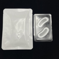 Masker Mata Microneedle Bersertifikat Vegan - Anti-Kerut Melembapkan dengan Asam Hialuronat, Sesuai Standar Uni Eropa, Ekspor Laris