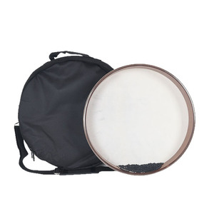 Tambor de Ondas Oceánicas de Piel Natural de 16/18/20/22 Pulgadas con Cuentas Ondulantes, Sonido Marino, Percusión Manual para Baño de Sonido ASMR - Product Image 6