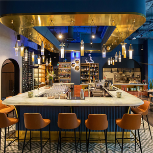 Mesas personalizables modernas de gama alta, restaurante Buffet, diseño de interiores, muebles, ventas, restaurante, tienda, mesas de decoración - Product Image 1