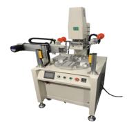 Máquina de Prensa Térmica Pneumática Semiautomática com Mesa Giratória Plana para Palmilhas de Calçados