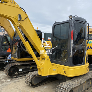 Original <b>Paint</b> Used Komatsu Pc56 Excavator 5.6-ton Mini Digger 28.3kw Power For Construction CE EPA 0.18m³ Bucket pc35 pc45 pc58 - Product Image 3