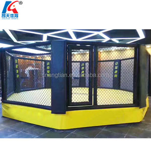 Pas cher de Haute qualité De Norme Internationale 4m 5m 6m 7m 8m 9m Ring /<span class=keywords><strong>MMA</strong></span> cage/lutte cage pour l'exportation - Product Image 6
