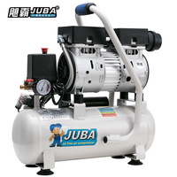 Compresseur d'air Juba 600W 9L sans huile silencieux pour usage domestique, dentaire et travail du bois