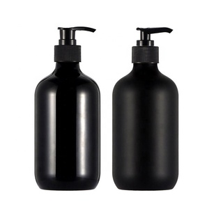 Gel douche à épaulettes rondes shampooing bouteille emballage cosmétique bouteille d'émulsion séparée distributeur de savon - Product Image 5