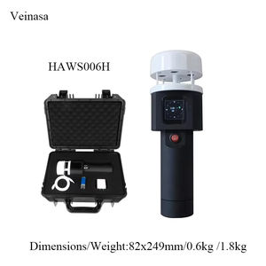 HAWS006H תחנת מזג אוויר ניידת אלחוטית ניידת תחנת מזג אוויר ניידת גובה גלאי כיוון מהירות רוח - Product Image 1