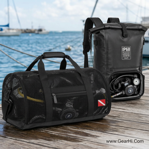 Bolsa de Buceo Reforzada de Nailon Cordura 1000D, Bolsa de Transporte para Regulador de Buceo, Bolsa de Malla Impermeable IP68, Mochila Seca Sumergible para Buceo - Product Image 2