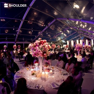Tente de mariage romantique, imperméable, en PVC et aluminium, <span class=keywords><strong>pour</strong></span> événements, cérémonies, chapiteau, décoration, tente de fête de luxe <span class=keywords><strong>pour</strong></span> restaurant - Product Image 6